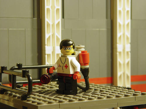 Team Fortress 2 - Team Fortress в LEGO (Brendan Mauro)